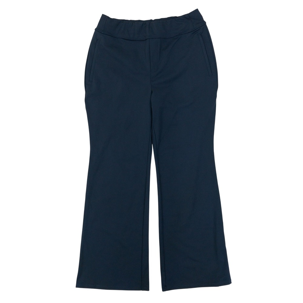 Halara Day Stretch Pants Womens XL Tall Navy Blue Flare Leg Yoga Trousers